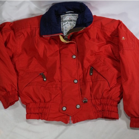 Obermeyer Jackets & Blazers - VTG OBERMEYER Multicolor Ski Jacket Sz 8 Women